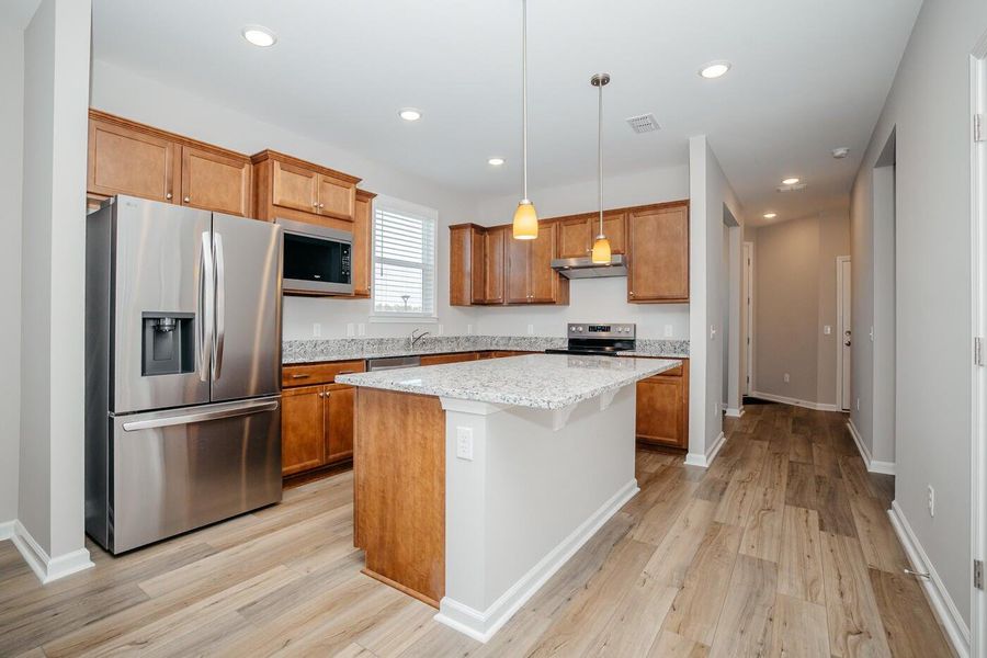 Furnished interior view inside a new home in , Summerville (Image 4).