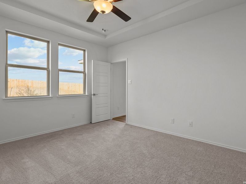 Spacious, unfurnished interior of a new home in Agave, San Antonio (Image 21). Spacious, unfurnished interior of a new home in Agave, San Antonio (Image 21).