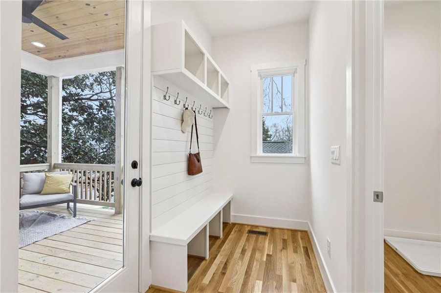 Furnished interior view inside a new home in , Atlanta (Image 9).