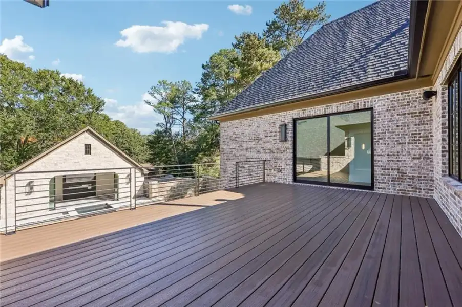 Exterior details and patio area of a home in , Alpharetta (Image 42).