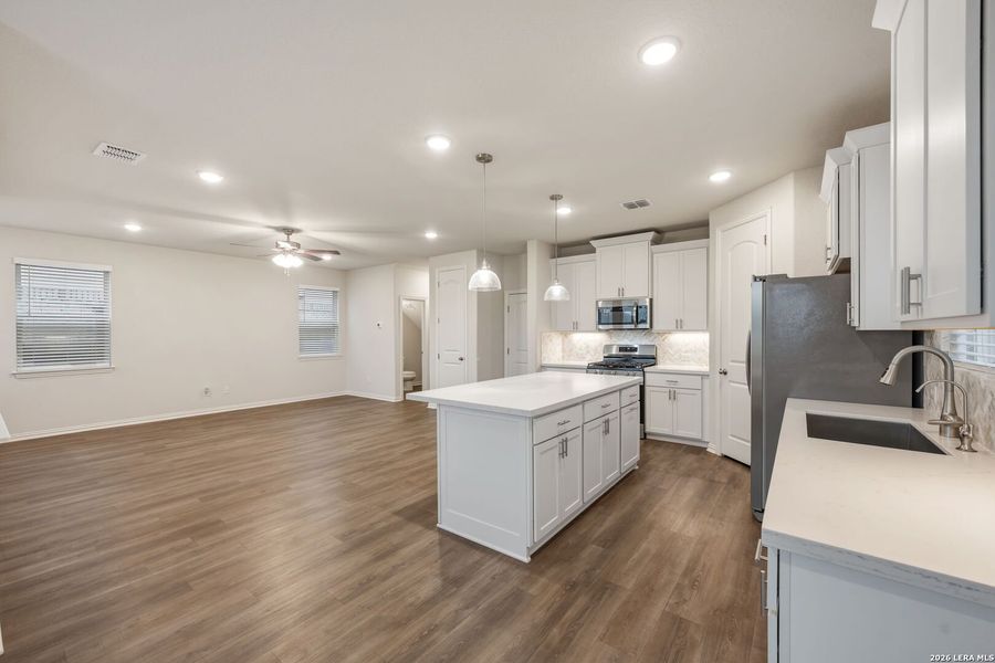 Furnished interior view inside a new home in Veramendi, New Braunfels (Image 15).
