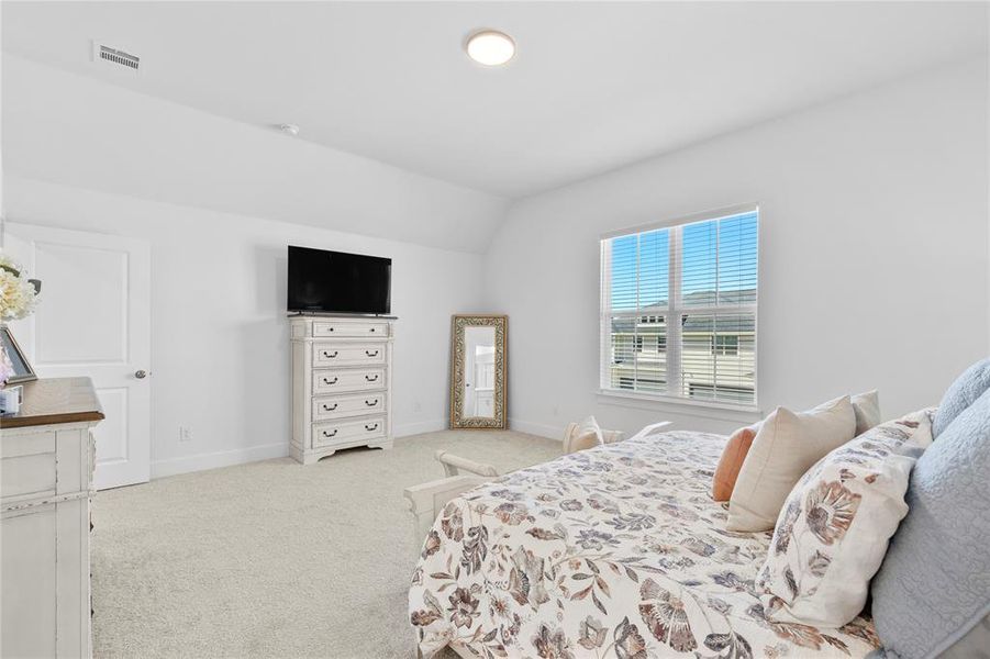 Furnished interior view inside a new home in North Square at Uptown, Celina (Image 33).