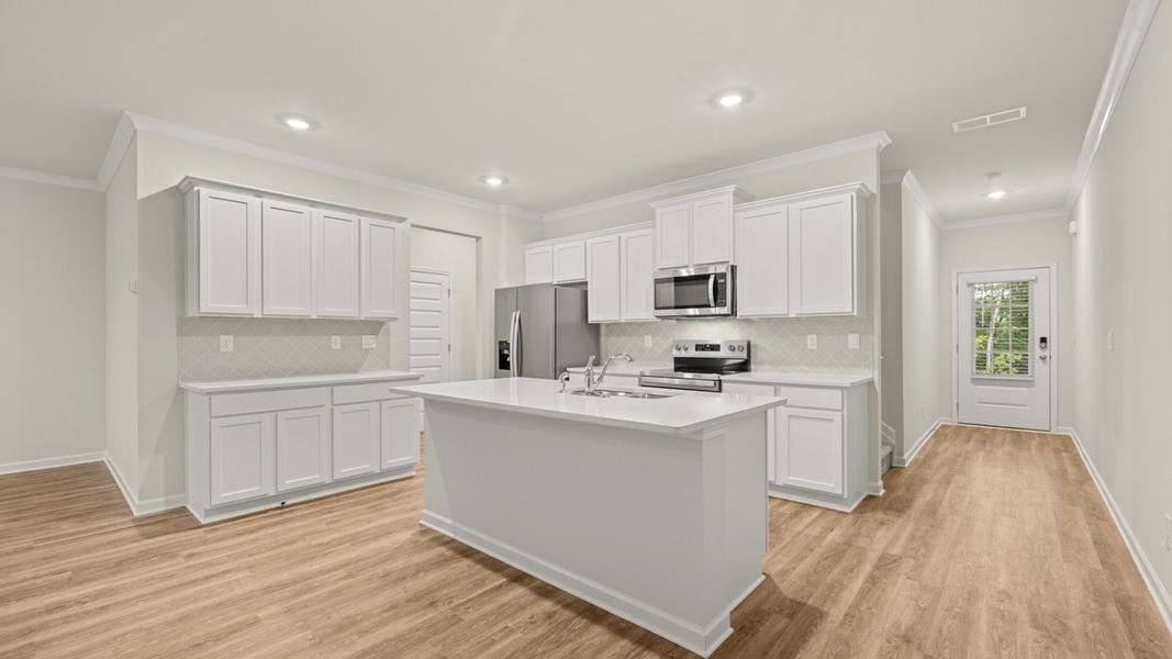 Representative furnished interior of a home built from the Stratford by D.R. Horton in Independence Villas and Townhomes, Loganville (Image 6).