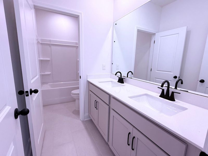 Furnished interior view inside a new home in Promenade at Clari Park, Murfreesboro (Image 8).