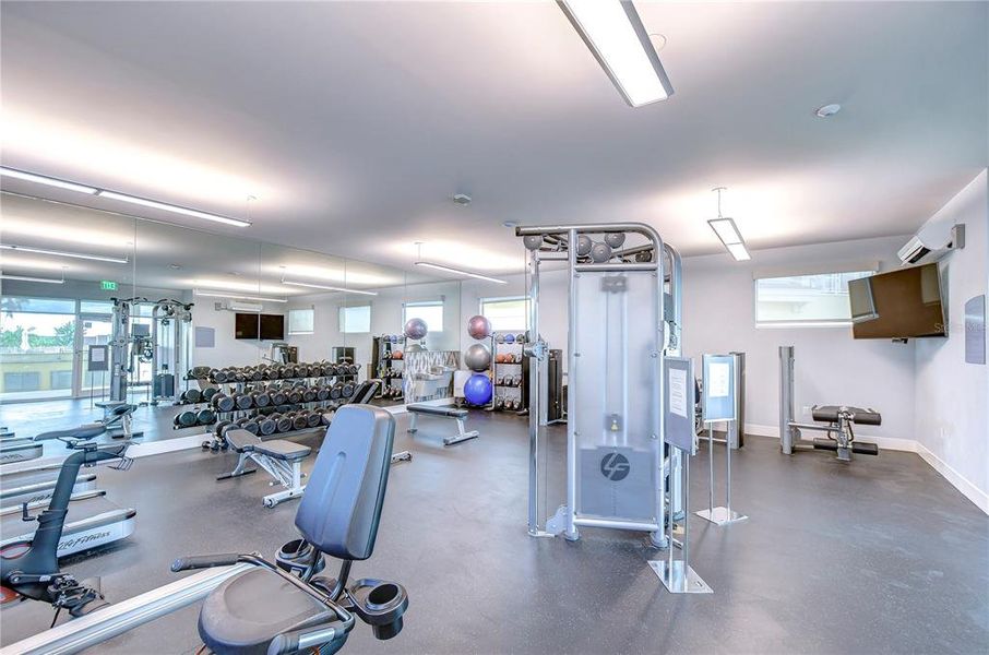 Work out room