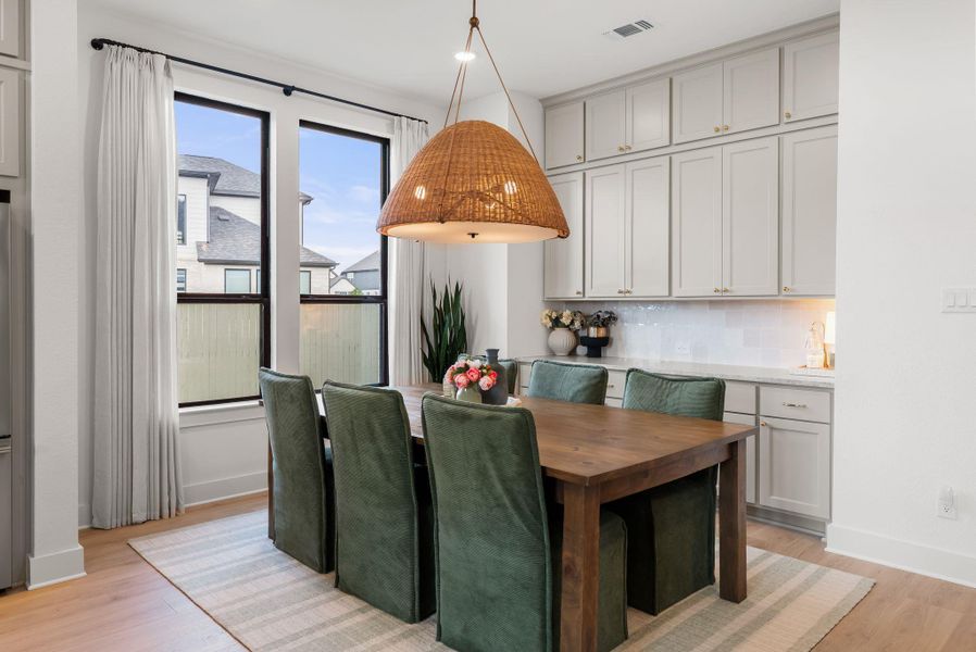 Furnished interior view inside a new home in Santa Rita Ranch, Liberty Hill (Image 18).