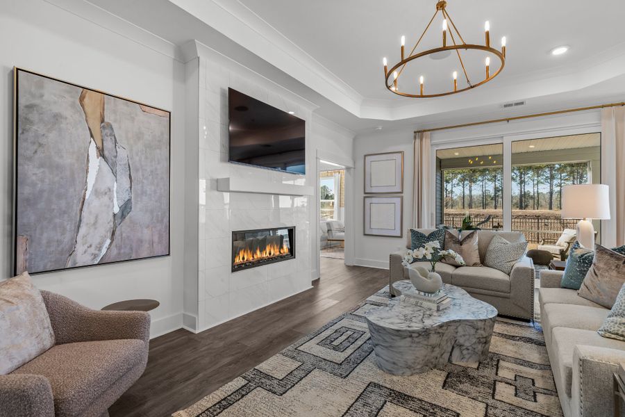 Representative furnished interior of a home built from the The Boardwalk by Chesapeake Homes in Terrapin, Leland (Image 41). Representative furnished interior of a home built from the The Boardwalk by Chesapeake Homes in Terrapin, Leland (Image 41).