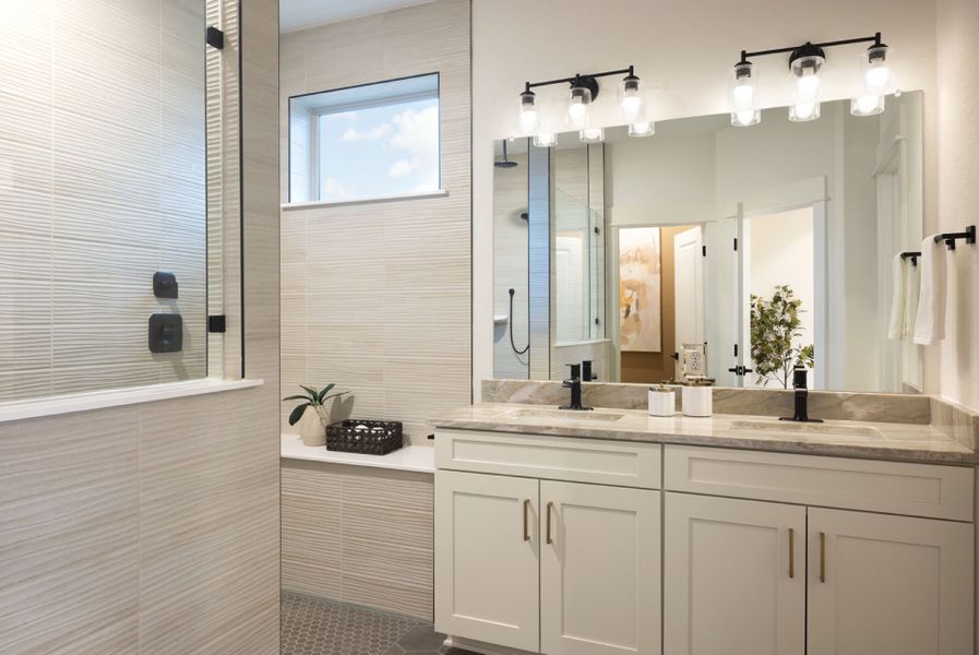 Representative furnished interior of a home built from the Fox Hollow by Pulte Homes in Sunfield, Mustang Ridge (Image 14).