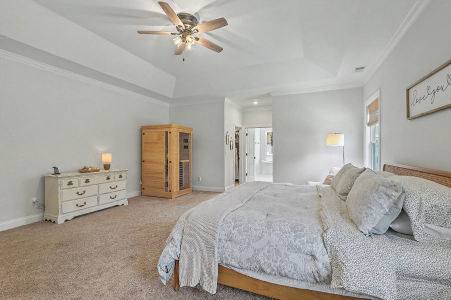 Furnished interior view inside a new home in Tidewater at Lakes of Cane Bay, Summerville (Image 28). Furnished interior view inside a new home in Tidewater at Lakes of Cane Bay, Summerville (Image 28).