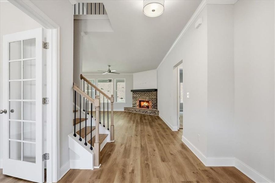 Spacious, unfurnished interior of a new home in Bradley Gin, Monroe (Image 24).