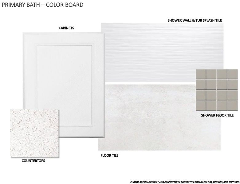 Sample of building materials used in homes in , Katy (Image 1).