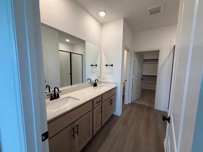 Furnished interior view inside a new home in Gateway Parks, Forney (Image 5).