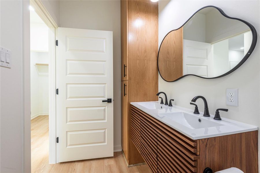 Furnished interior view inside a new home in , Bay City (Image 9). Furnished interior view inside a new home in , Bay City (Image 9).