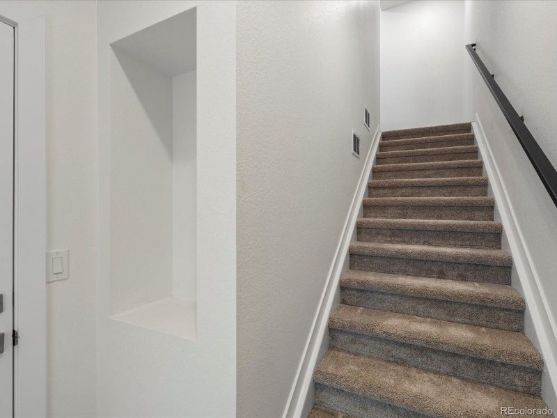 Spacious, unfurnished interior of a new home in The Hub at Virginia Village, Denver (Image 26).