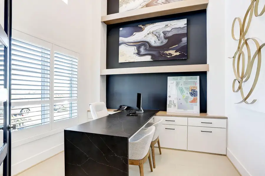 Representative furnished interior of a home built from the The Carter XXL by Westin Homes in Austin Point, Richmond (Image 3).