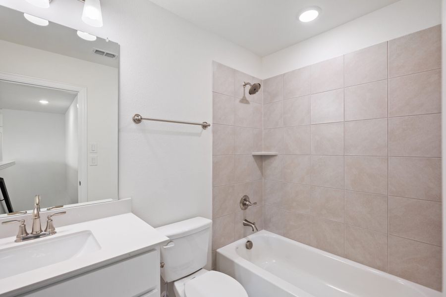 Furnished interior view inside a new home in Elevon, Lavon (Image 15). Furnished interior view inside a new home in Elevon, Lavon (Image 15).