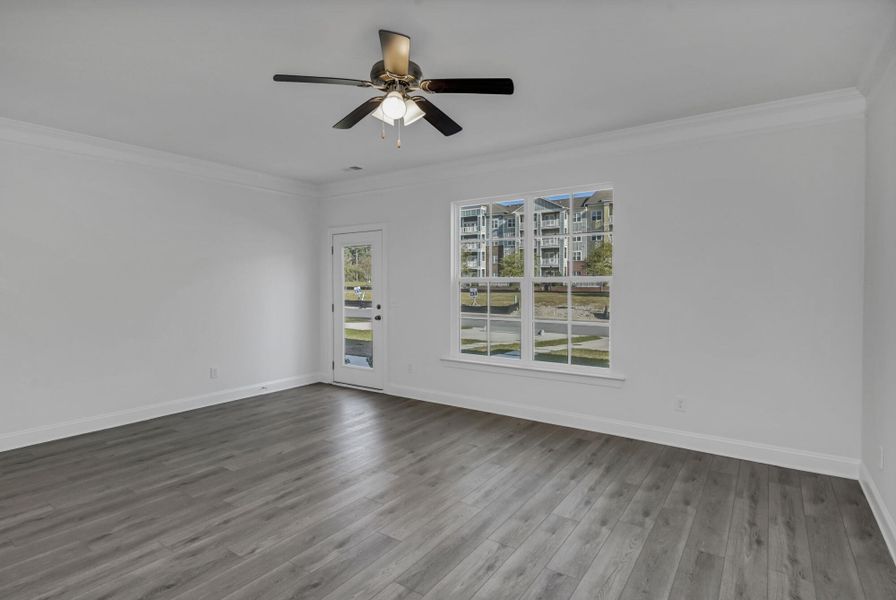 Spacious, unfurnished interior of a new home in Lake Carolina Townhomes, Columbia (Image 32).