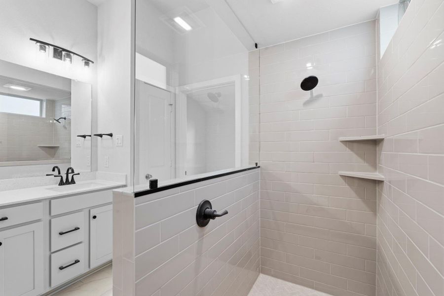 Furnished interior view inside a new home in Sienna 45', 50', Missouri City (Image 8).