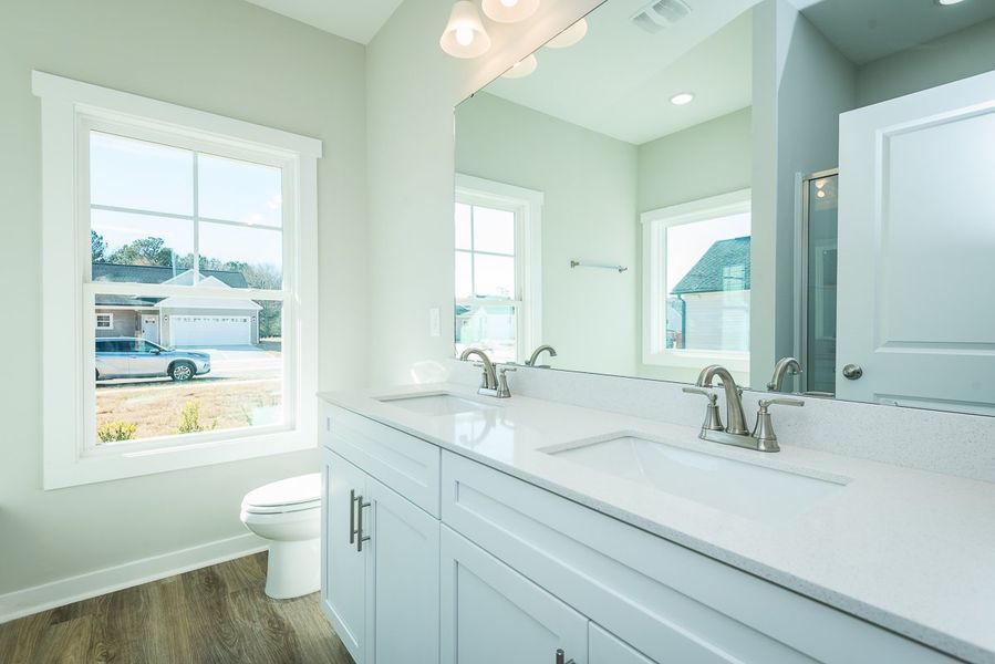 Representative furnished interior of a home built from the Brook C by Foundation Home Builders LLC in Pallini Place, Ossipee (Image 8).
