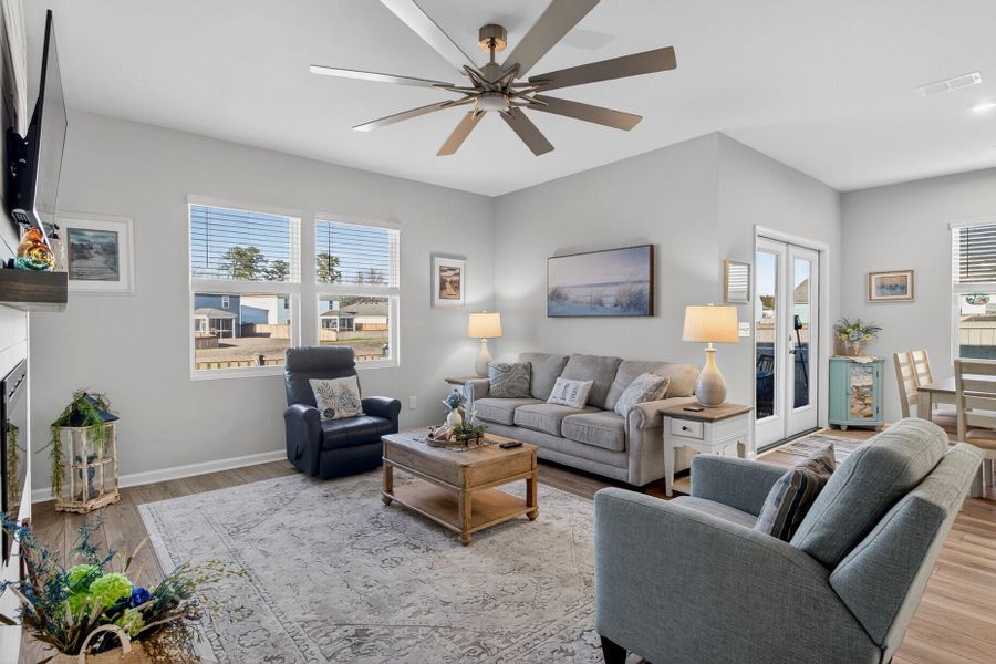 Furnished interior view inside a new home in , Summerville (Image 31).