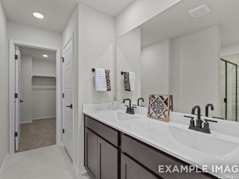 Furnished interior view inside a new home in Applewhite Meadows, San Antonio (Image 18).