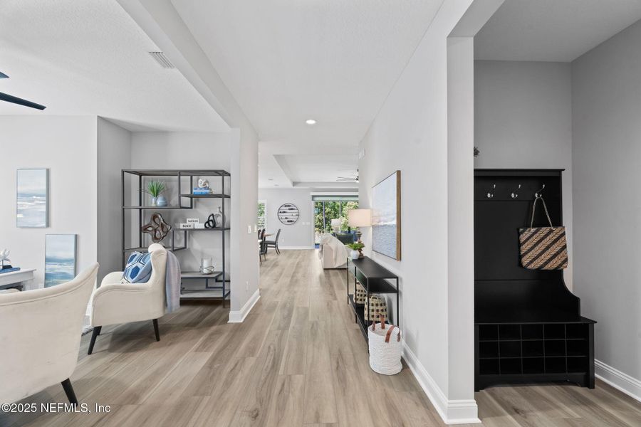 Furnished interior view inside a new home in , St. Augustine (Image 73).