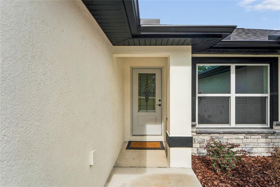 Exterior details and patio area of a home in , Brooksville (Image 28).