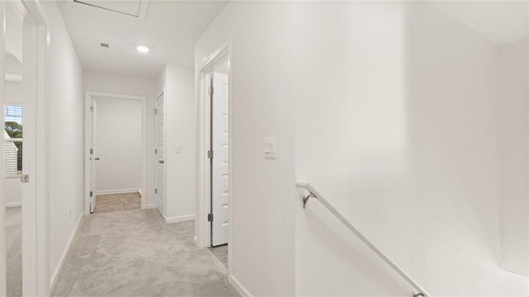 Spacious, unfurnished interior of a new home in The Reserve at Calcutta, Stockbridge (Image 26). Spacious, unfurnished interior of a new home in The Reserve at Calcutta, Stockbridge (Image 26).