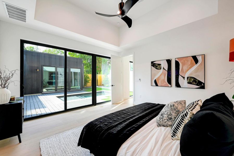 Furnished interior view inside a new home in , Austin (Image 3). Furnished interior view inside a new home in , Austin (Image 3).