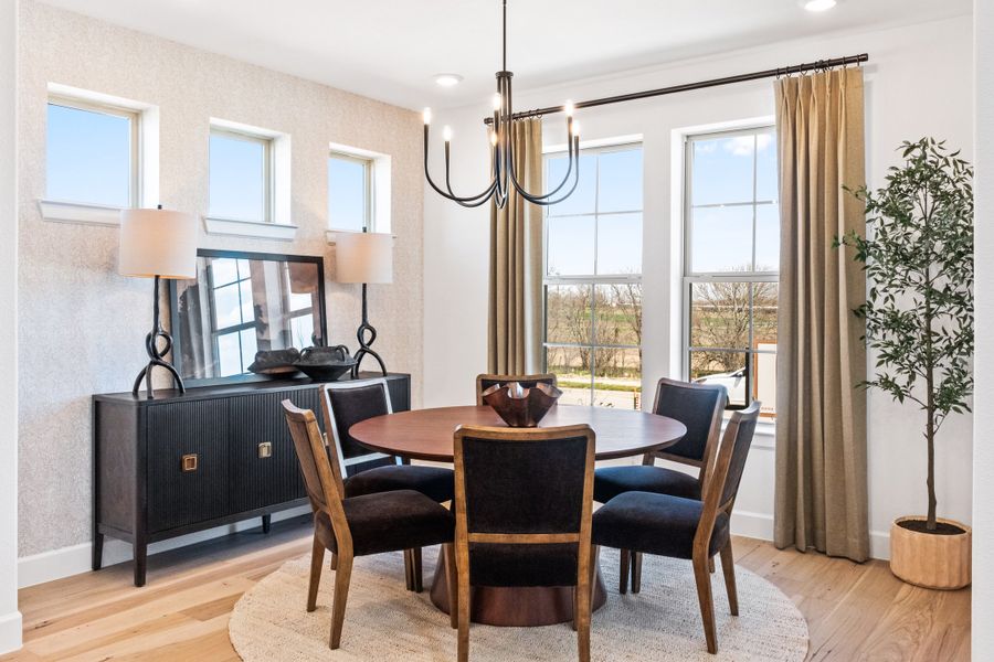 Representative furnished interior of a home built from the Brazos by Beazer Homes in Waterbend, Euless (Image 15).