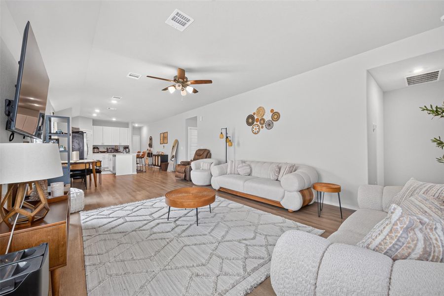 Furnished interior view inside a new home in , Magnolia (Image 10).