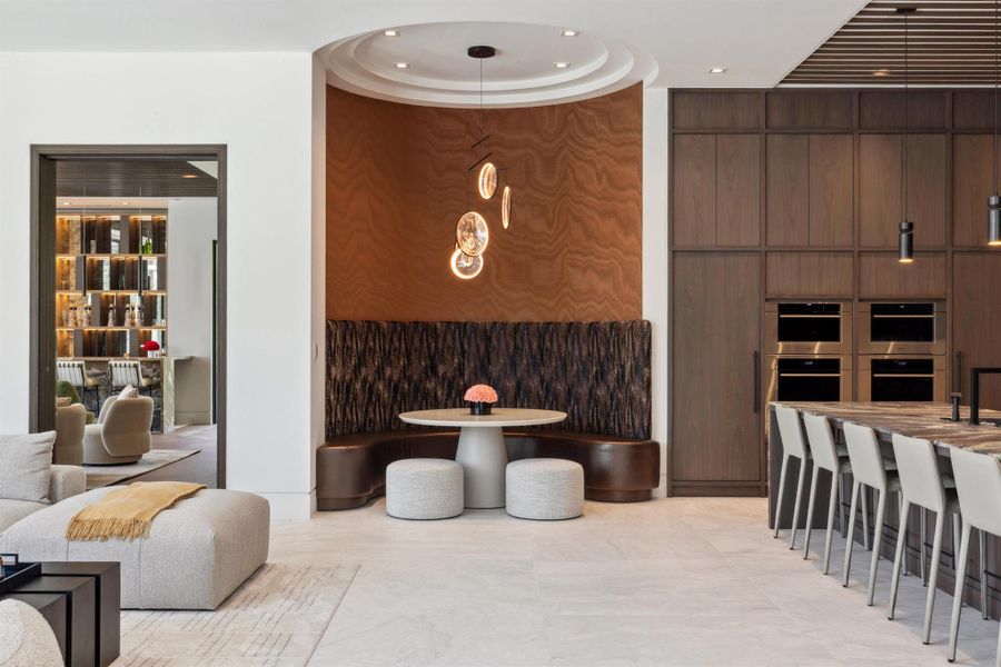 Furnished interior view inside a new home in , Jupiter (Image 15).