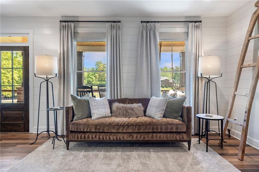 Furnished interior view inside a new home in , Canton (Image 49).