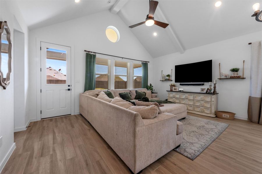 Furnished interior view inside a new home in , Dayton (Image 6).