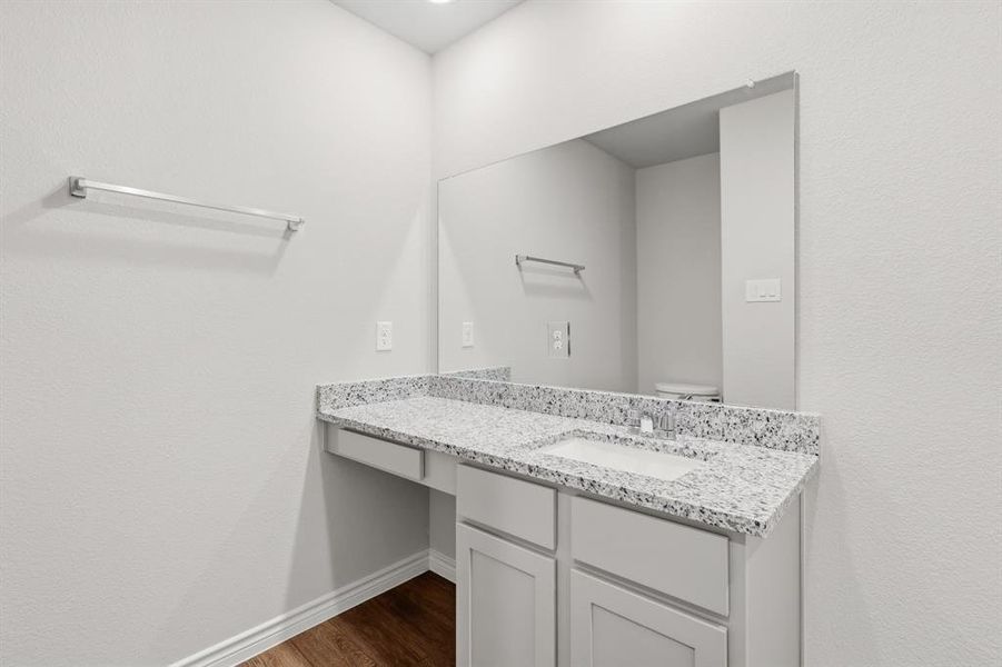 Furnished interior view inside a new home in Burgess Meadows, Cleburne (Image 9).