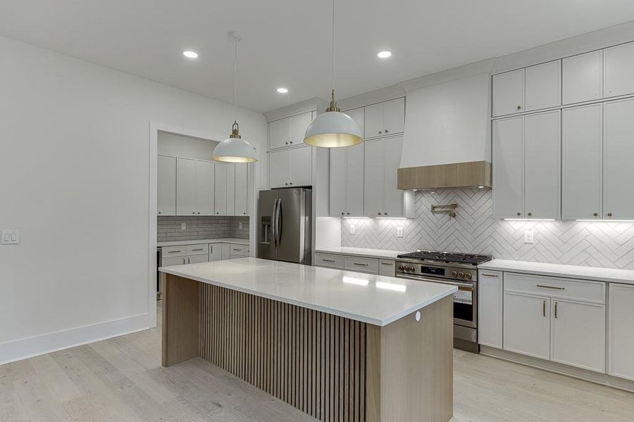 Furnished interior view inside a new home in , Flowery Branch (Image 12).
