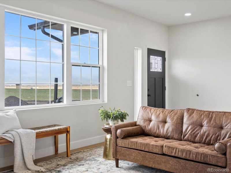 Furnished interior view inside a new home in , Strasburg (Image 3).