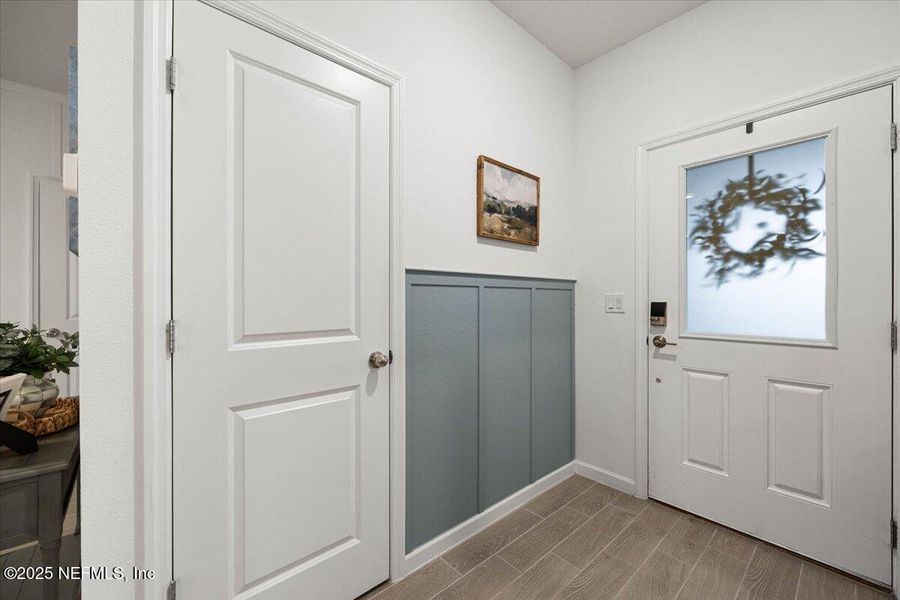 Furnished interior view inside a new home in Shearwater: Affordable Luxury Townhomes, St. Augustine (Image 25).