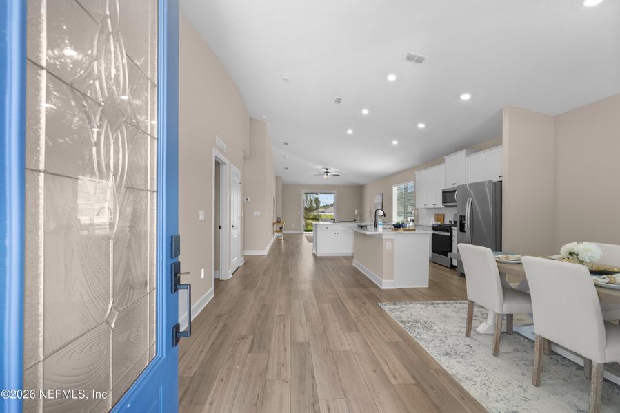 Furnished interior view inside a new home in Jennings Farm, Middleburg (Image 7).