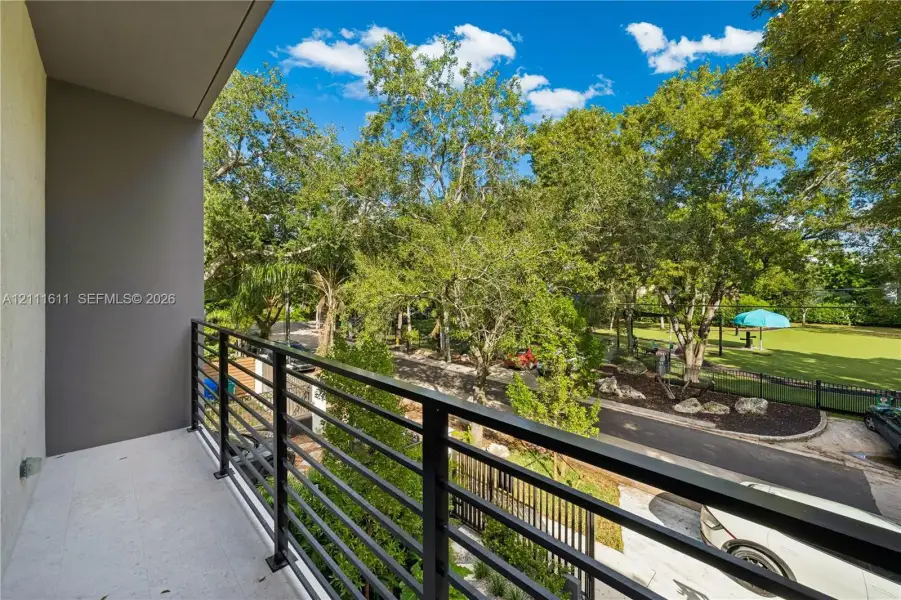 Exterior details and patio area of a home in , Miami (Image 23). Exterior details and patio area of a home in , Miami (Image 23).