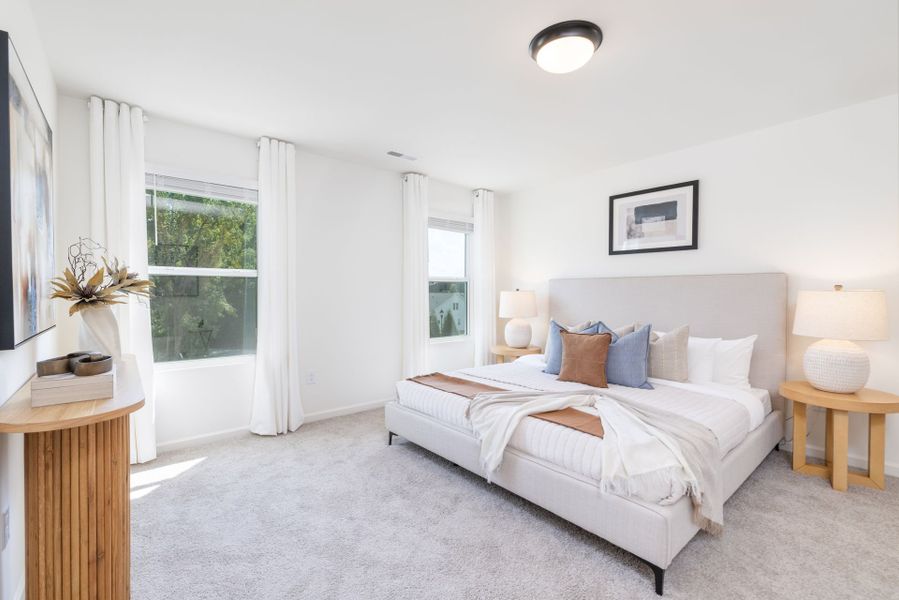 Furnished interior view inside a new home in Tanglewood East, Angier (Image 14). Furnished interior view inside a new home in Tanglewood East, Angier (Image 14).