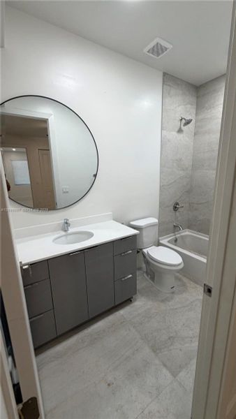 Furnished interior view inside a new home in , Miami (Image 6).