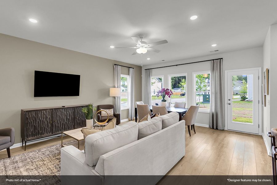 Furnished interior view inside a new home in Landmark Commons, Boiling Springs (Image 8).