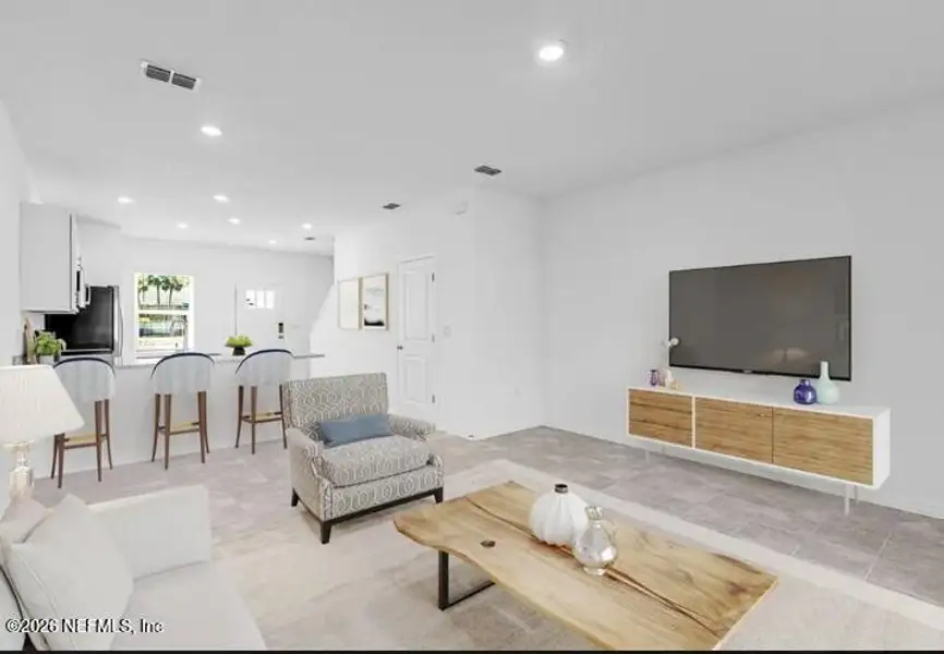 Furnished interior view inside a new home in , Jacksonville (Image 7).