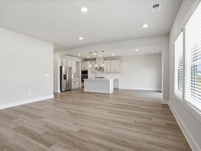 Spacious, unfurnished interior of a new home in Cedar Shoals - Signature Collection, Piedmont (Image 12). Spacious, unfurnished interior of a new home in Cedar Shoals - Signature Collection, Piedmont (Image 12).