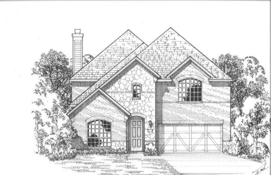 Plan 1136 Elevation E