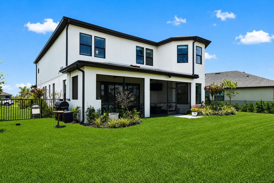 Back of home