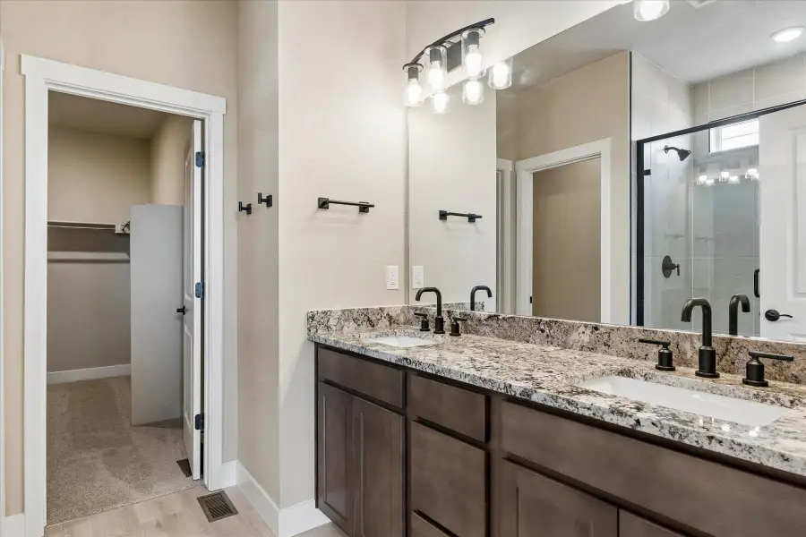 Furnished interior view inside a new home in The Trails at Aspen Ridge, Colorado Springs (Image 8). Furnished interior view inside a new home in The Trails at Aspen Ridge, Colorado Springs (Image 8).