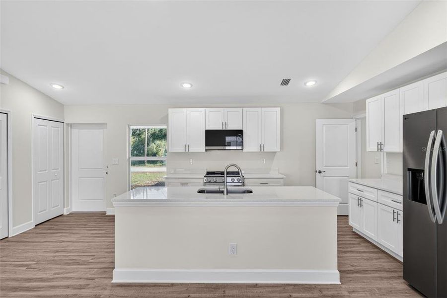 Furnished interior view inside a new home in , Port Charlotte (Image 11). Furnished interior view inside a new home in , Port Charlotte (Image 11).
