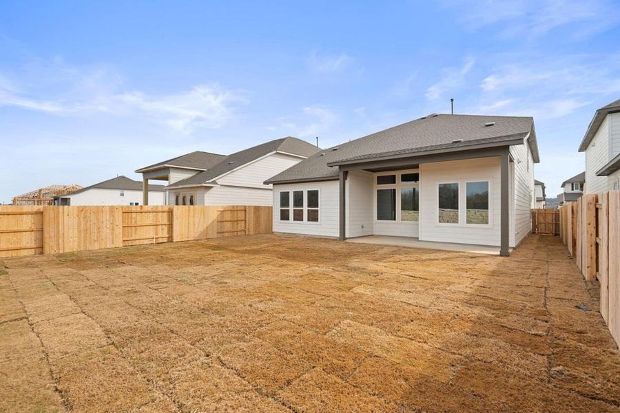 Exterior details and patio area of a home in Lagos Reserve, Manor (Image 21).